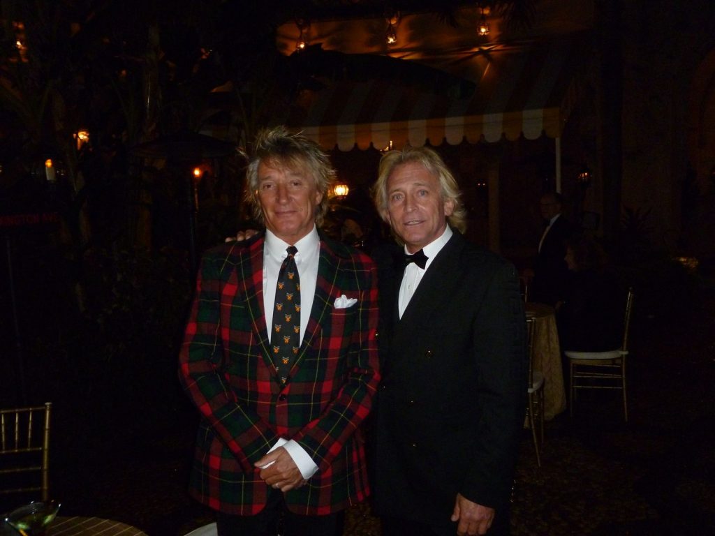 Rod Stewart a Tony Fercos